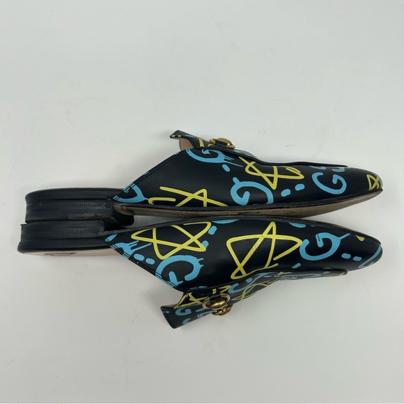 Gucci Ghost Princetown Horsebit Mules EU 39.5 - Picture 5 of 12